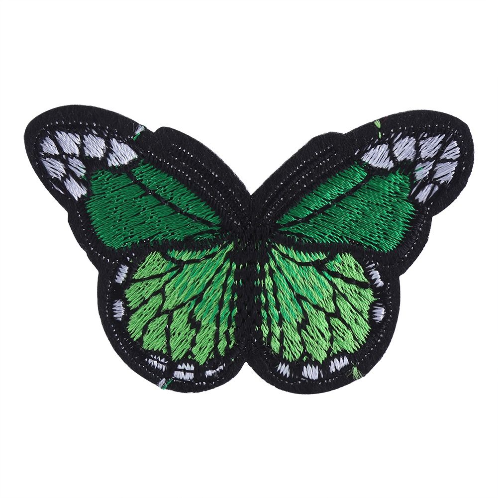 12pcs/set Embroidered Fabric Patches Sew Iron On Bag Clothes Applique Craft DIY Decoration