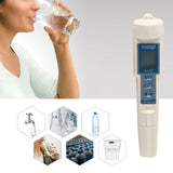 High Accuracy Portable 3 in 1 Pen Type Digital PH/EC/TEMP Meter Water Quality Monitor Tester