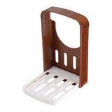 Bread/Toast Cutter Mold Kitchen Sandwich Slicing Guide Foldable Tools with 4 Thickness - Rear View