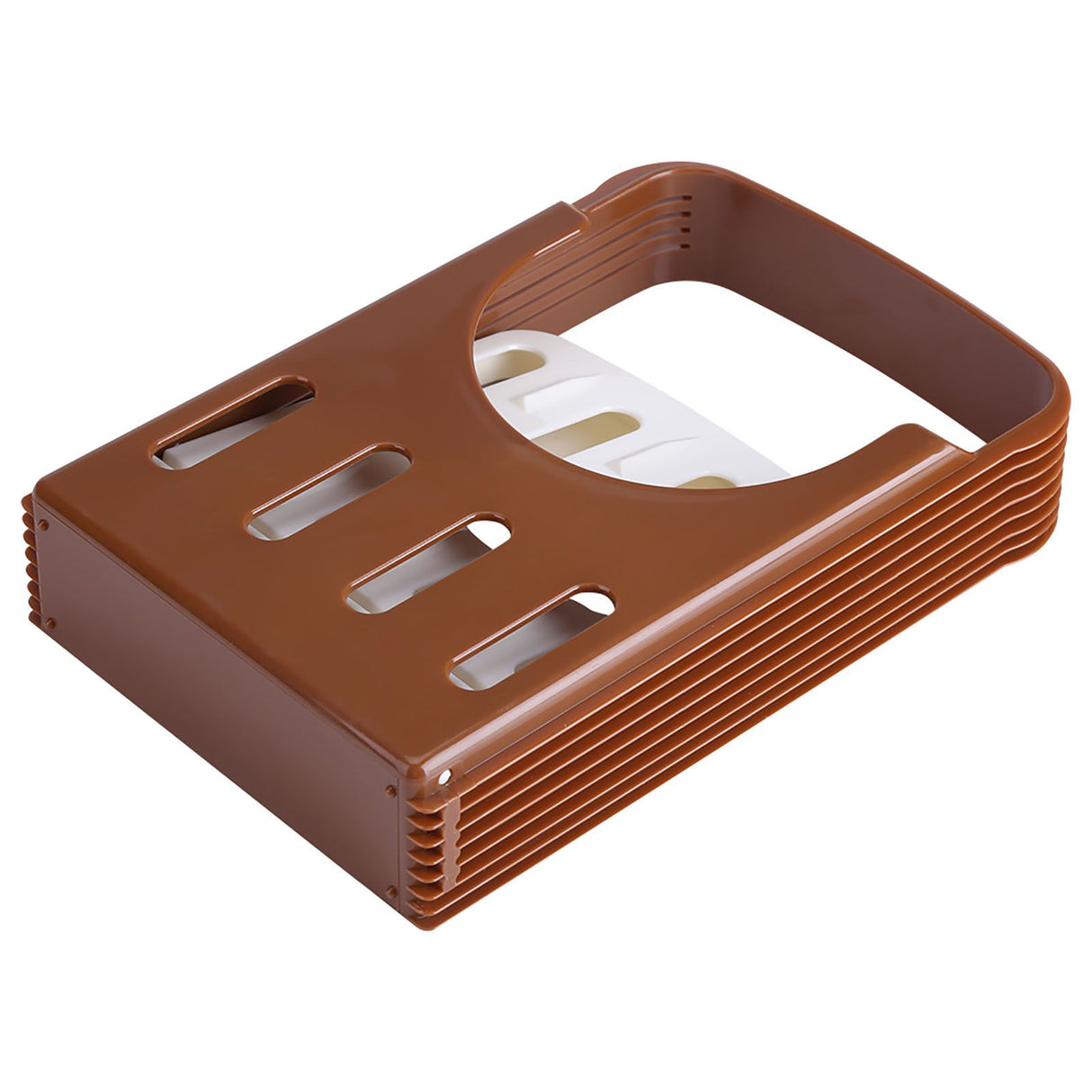 Bread/Toast Cutter Mold Kitchen Sandwich Slicing Guide Foldable Tools with 4 Thickness