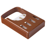 Bread/Toast Cutter Mold Kitchen Sandwich Slicing Guide Foldable Tools with 4 Thickness