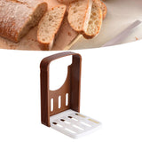 Bread/Toast Cutter Mold Kitchen Sandwich Slicing Guide Foldable Tools with 4 Thickness