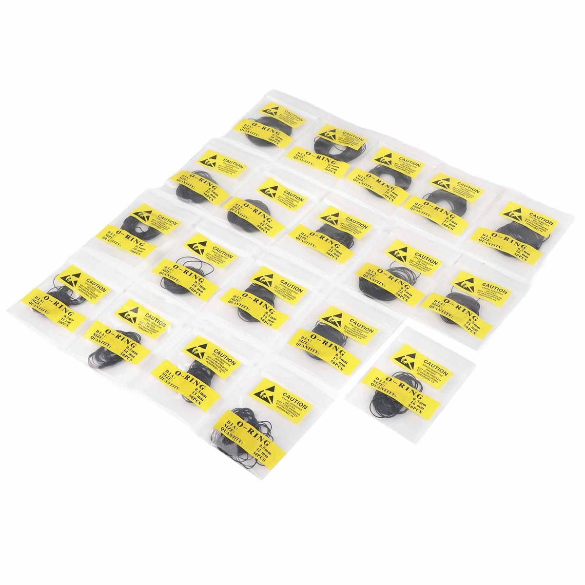 950pcs Set 12mm30mm Universal Rubber O Ring Watch Back Cover Seal Gaskets (0.5mm)