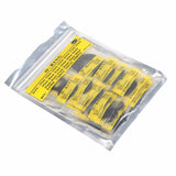 950pcs Set 12mm30mm Universal Rubber O Ring Watch Back Cover Seal Gaskets (0.6mm) - Side View