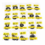 950pcs Set 12mm30mm Universal Rubber O Ring Watch Back Cover Seal Gaskets (0.6mm)