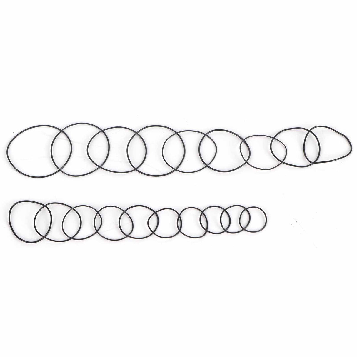 950pcs Set 12mm30mm Universal Rubber O Ring Watch Back Cover Seal Gaskets (0.6mm)