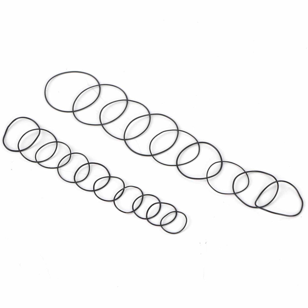950pcs Set 12mm30mm Universal Rubber O Ring Watch Back Cover Seal Gaskets (0.6mm)