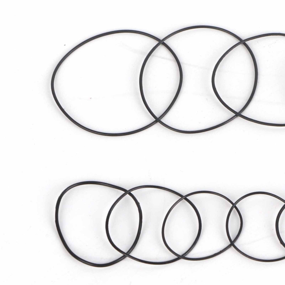 950pcs Set 12mm30mm Universal Rubber O Ring Watch Back Cover Seal Gaskets (0.6mm)