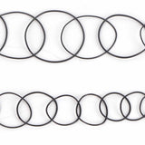 950pcs Set 12mm30mm Universal Rubber O Ring Watch Back Cover Seal Gaskets (0.6mm) - Extra Image
