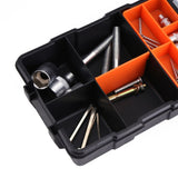 Two layer Plastic Heavy duty Components Storage Box Case Organizer Small Parts Tool Box