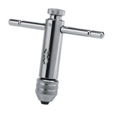 Adjustable T Bar Handle Ratchet Tap Wrench M3 M8 & M5 M12 For Tap & Die Set (M5 M12 Short) - Rear View