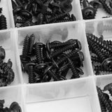 200Pcs Carbon Steel Round Head Self Tapping Screw Tools Accessories Set Screws Kit - Extra Image