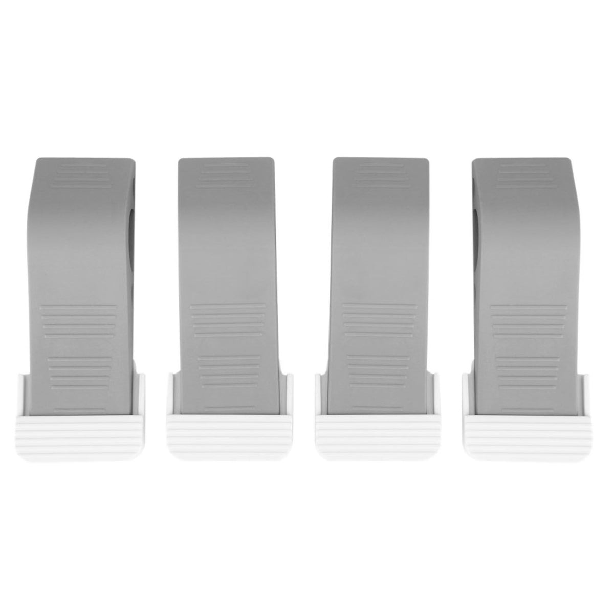 4 Pack Home Office Door Stop TPR Rubber Wedge Stopper Kids Baby Finger Safety Doorstop