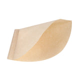 40Pcs Unbleached Natural Cone Shape Drip Coffee Cup Filter Papers #V02 - Top-Down View