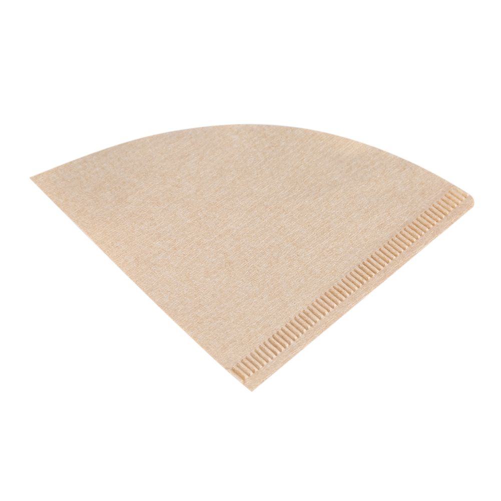 40Pcs Unbleached Natural Cone Shape Drip Coffee Cup Filter Papers #V02