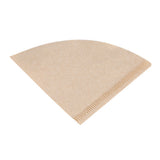 40Pcs Unbleached Natural Cone Shape Drip Coffee Cup Filter Papers #V02