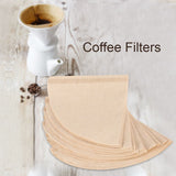 40Pcs Unbleached Natural Cone Shape Drip Coffee Cup Filter Papers #V02 - Extra Image