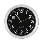 Mini Car Quartz Clock Digital Pointer Clocks Decoration with Night Light