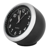 Mini Car Quartz Clock Digital Pointer Clocks Decoration with Night Light