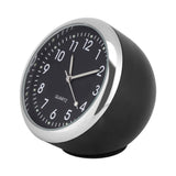 Mini Car Quartz Clock Digital Pointer Clocks Decoration with Night Light