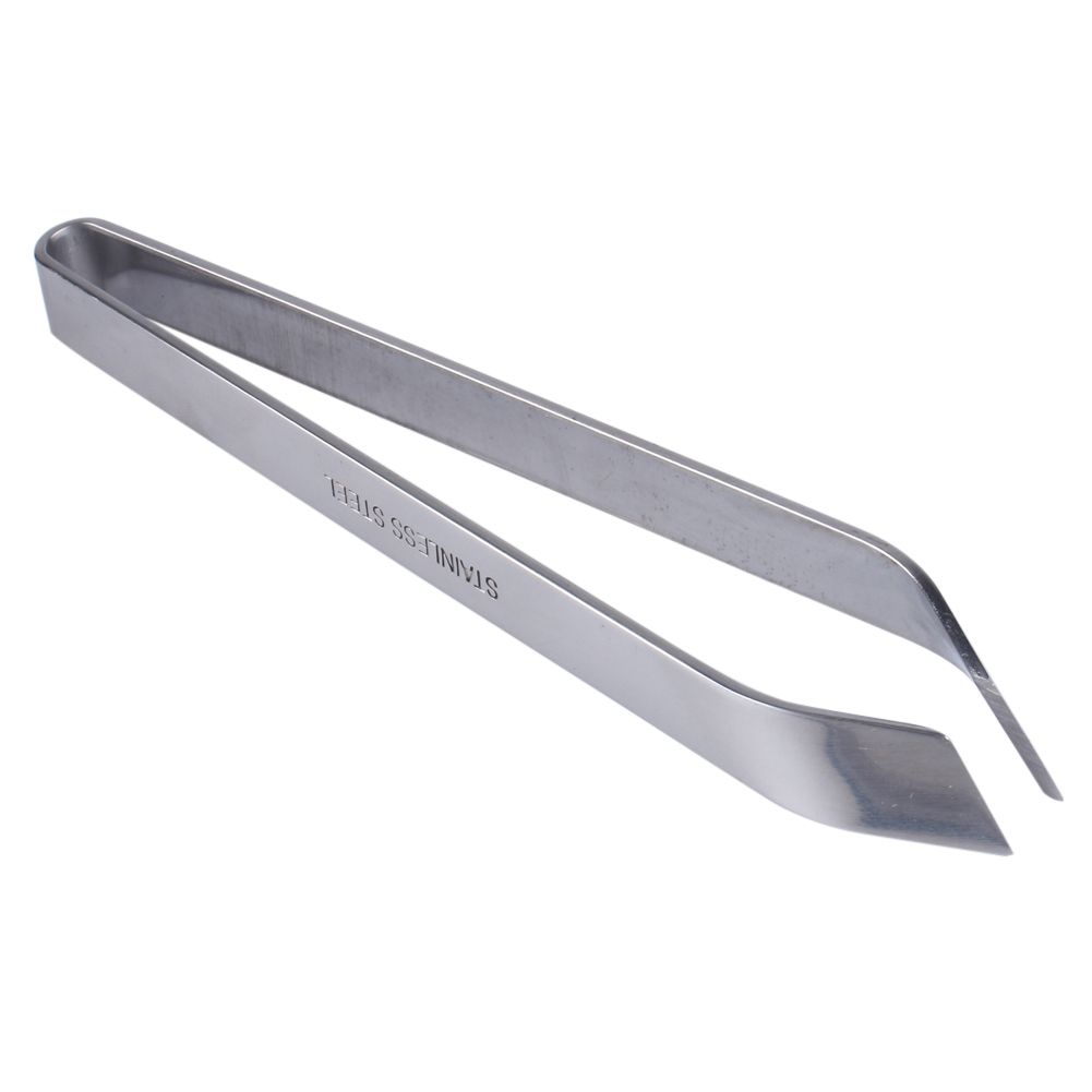 Stainless Steel Fish Bone Remover Slant Tweezer Tongs Pick up Craft Tool