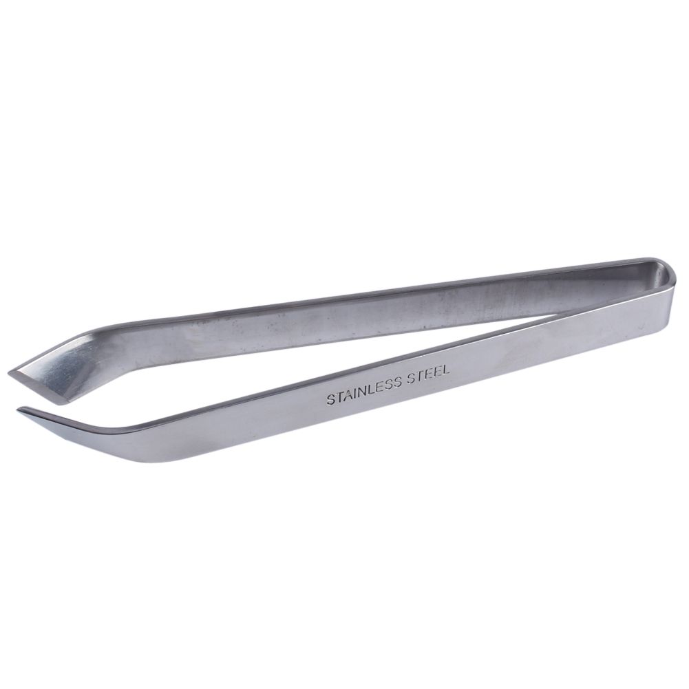 Stainless Steel Fish Bone Remover Slant Tweezer Tongs Pick up Craft Tool