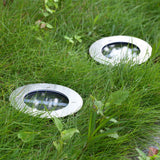 LED Solar Powered Underground Buried Light Lamp Way Road Garden Decking Light