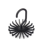 Adjustable Rotating Tie Rack Hanger 20 Hooks Neck Belt Scarf Holder Organizer