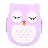 Plastic Portable Cartoon Lunch Box Food Safe Microwave Storage Container