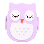 Plastic Portable Cartoon Lunch Box Food Safe Microwave Storage Container