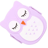 Plastic Portable Cartoon Lunch Box Food Safe Microwave Storage Container