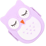 Plastic Portable Cartoon Lunch Box Food Safe Microwave Storage Container