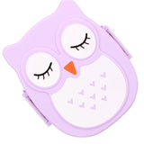 Plastic Portable Cartoon Lunch Box Food Safe Microwave Storage Container - Extra Image