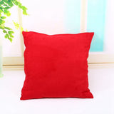 Soft Cotton Canvas Cushion Cover Home Decor Throw Pillow Case Lounge - 45-Degree Angle