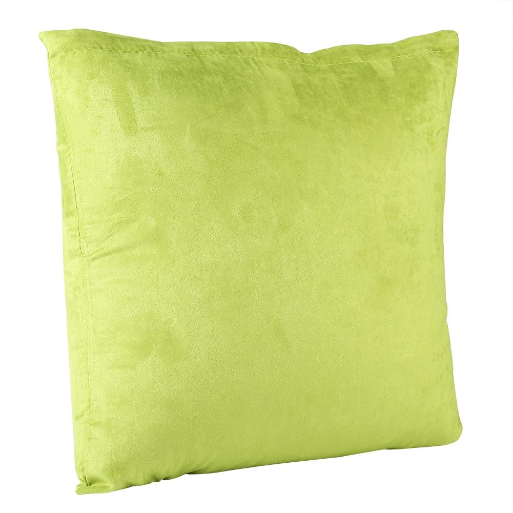 45*45cm Pillow Pure Color Sofa Seat Cushion Cover Car Bed Office Pillows Send Randomly