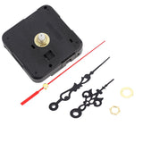 Black DIY Mechanism Quartz Clock Movement Parts Replacement Repair Tools Set Kit - 45-Degree Angle