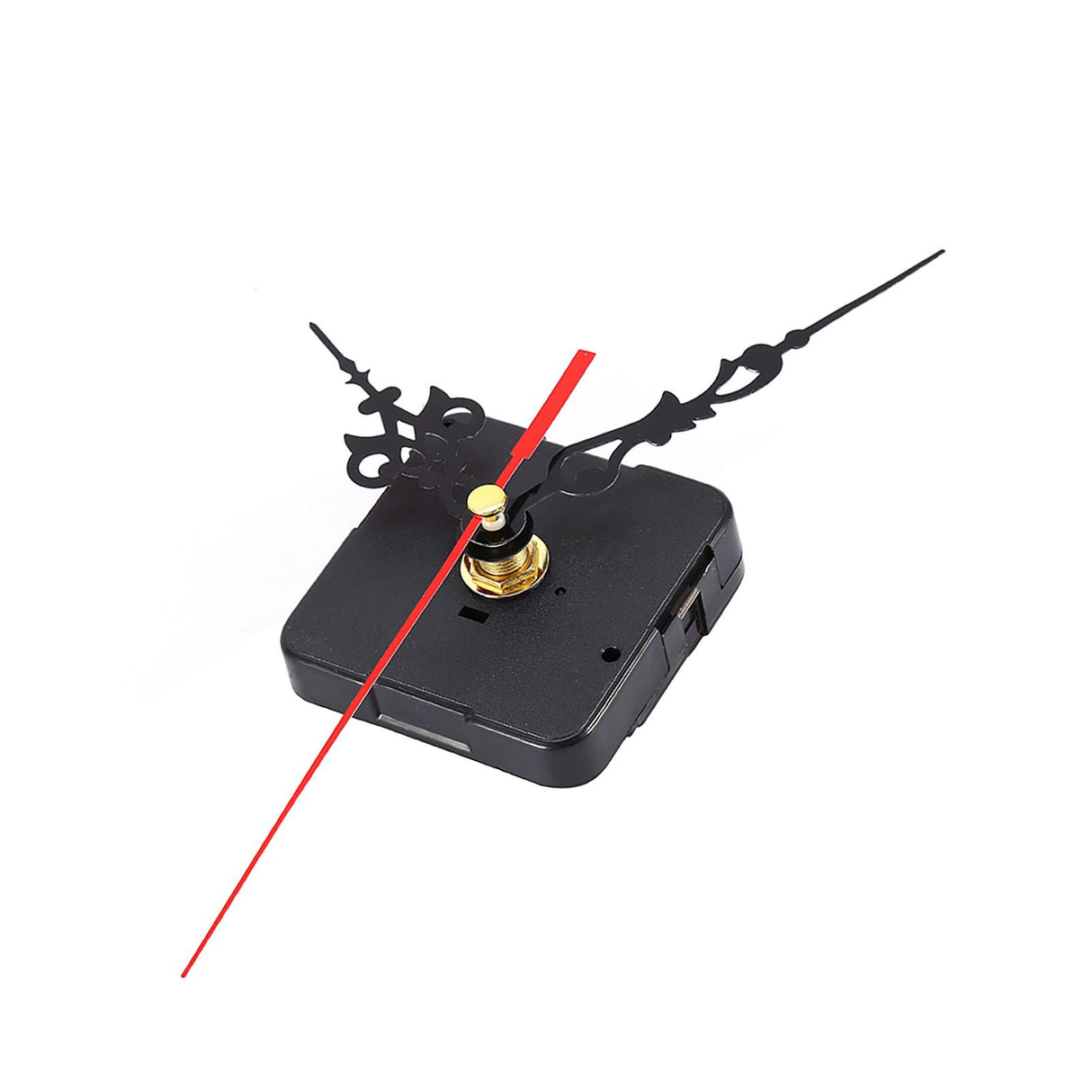 Black DIY Mechanism Quartz Clock Movement Parts Replacement Repair Tools Set Kit