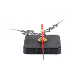 Black DIY Mechanism Quartz Clock Movement Parts Replacement Repair Tools Set Kit