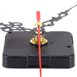 Black DIY Mechanism Quartz Clock Movement Parts Replacement Repair Tools Set Kit