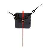 Black DIY Mechanism Quartz Clock Movement Parts Replacement Repair Tools Set Kit
