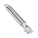 Stainless Steel Lemon Lime Orange Peeler Fruit Zester Citrus Scraper - Front View
