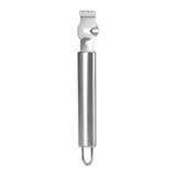 Stainless Steel Lemon Lime Orange Peeler Fruit Zester Citrus Scraper - Top-Down View