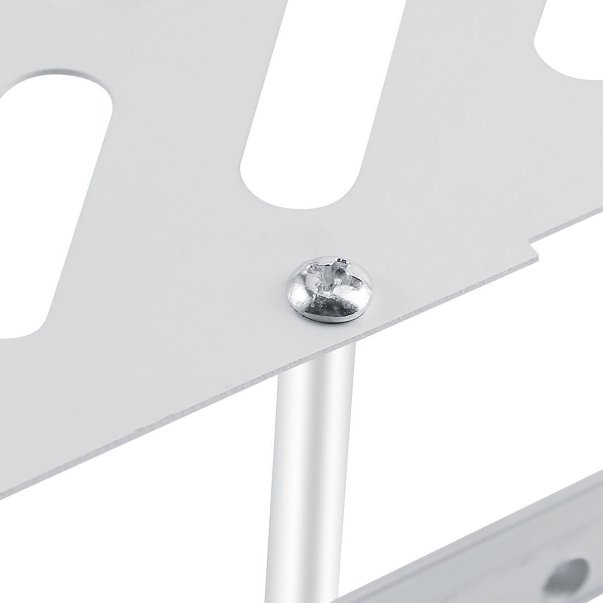 Aluminum Dual Tier Shower Caddy Shelf Bathroom Corner Rack Storage Towel Holder