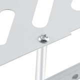 Aluminum Dual Tier Shower Caddy Shelf Bathroom Corner Rack Storage Towel Holder