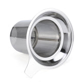 Stainless Steel Mesh Tea Infuser Reusable Cup Strainer Loose Leaf Spice Filter - Side View