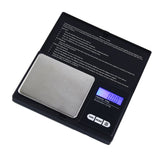 200g X 0.01g Pocket Digital Scale Portable Gram Jewelry Gold Silver Coin Herb - Top-Down View