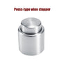 Stainless Steel Vacuum Sealed Wine Champagne Red Wine Cork Storage Bottle Stopper Cap Barware