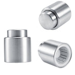 Stainless Steel Vacuum Sealed Wine Champagne Red Wine Cork Storage Bottle Stopper Cap Barware