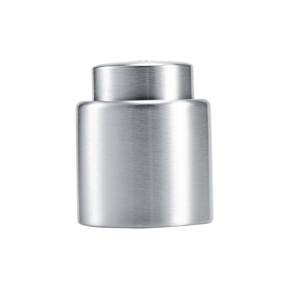 Stainless Steel Vacuum Sealed Wine Champagne Red Wine Cork Storage Bottle Stopper Cap Barware