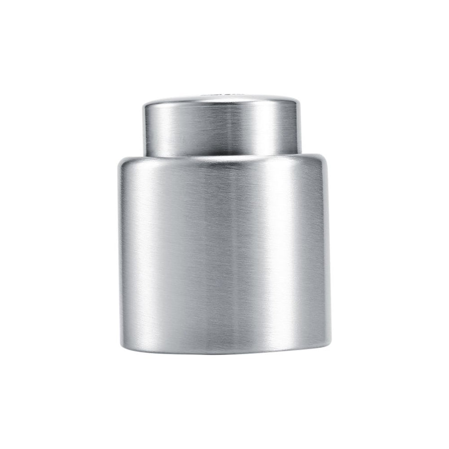 Stainless Steel Vacuum Sealed Wine Champagne Red Wine Cork Storage Bottle Stopper Cap Barware